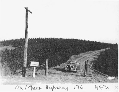 The new Highway 136, 1943